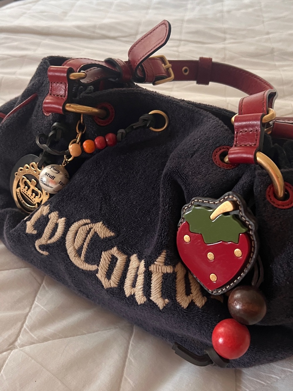 Juicy Couture Vintage Strawberry Fields Daydreamer Bag